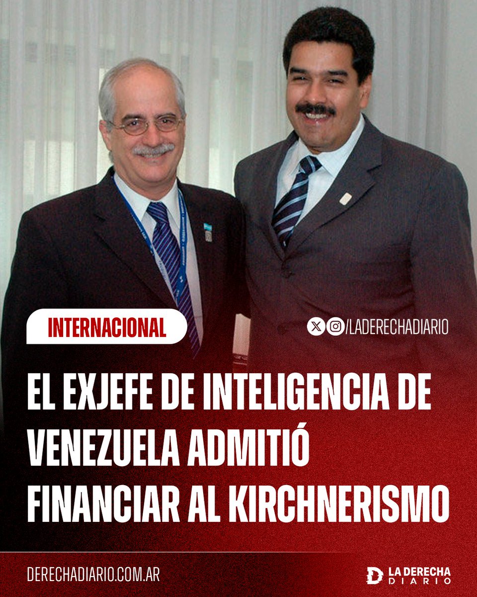 🇻🇪🇦🇷🇺🇸 | EL NARCOTRÁFICO VENEZOLANO COMPLICA A TAIANA: El exjefe de inteligencia venezolano, “El Pollo” Carvajal, preso en EEUU, confesó integrar una red internacional de narcotráfico y admitió haber financiado al kirchnerismo durante la gestión de Jorge Taiana como canciller.