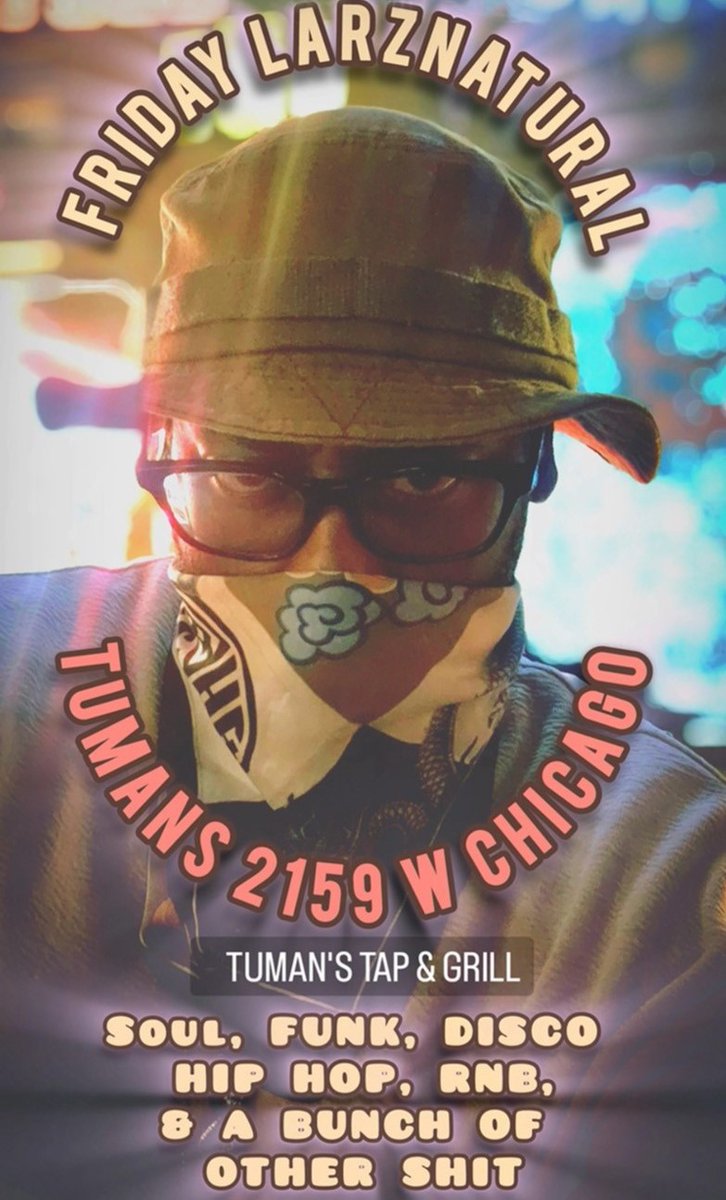 DJs are back at Tuman's with Larry Miller tonight and Quin Kirchner Saturday, Oct. 18. 9 p.m.-1 a.m./no cover. Late night menu, handshake specials, and more! 
#quinkirchner #larznaturalog #chicagodjs  #chicagodjset #chicagobars #weekendishere