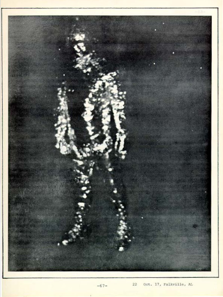 Sometimes even cops perpetrate UFO hoaxes. 

Today in UFO History - The Falkville Entity / Police Chief Hoax
October 17, 1973 — Falkville, AL
#ufotwitter #ufox #uaptwitter #uapx