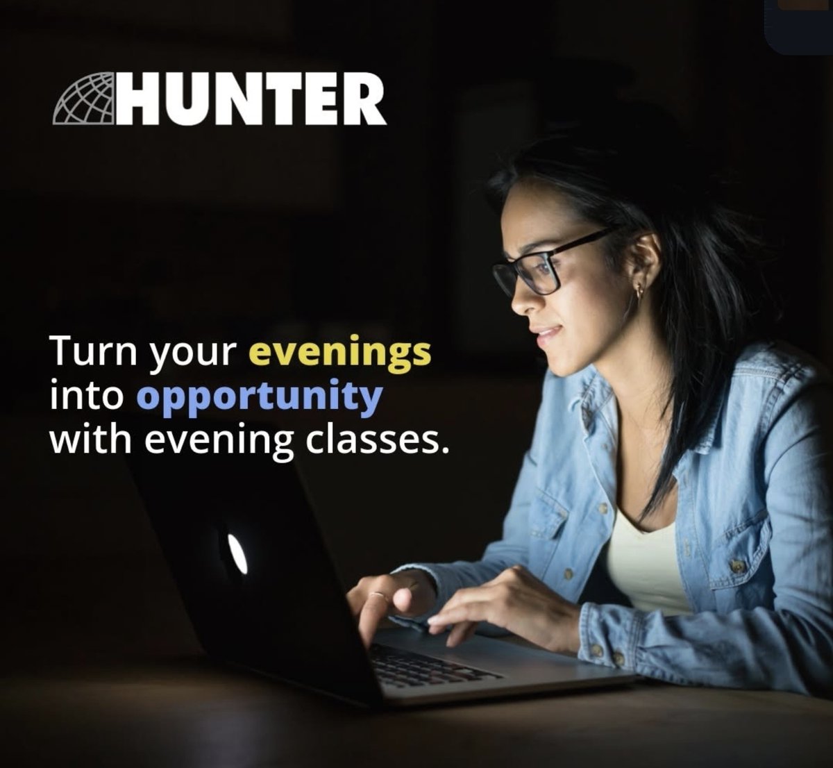 Hunter Business School tweet media