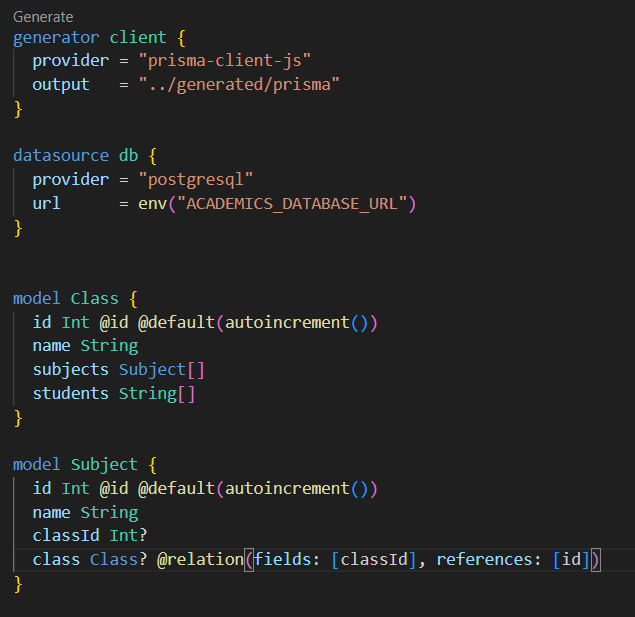 n3stxdev's tweet photo. #LUD20 Today, I implemented the academics service in the sms-api microservices. The Academics Service handles the creation of classes and subjects on behalf of admins, providing flexibility for multi-school support. #LearningUtsav2025 #FestivalOfLearning #microservices https://t.co/G2YZIPHs1O