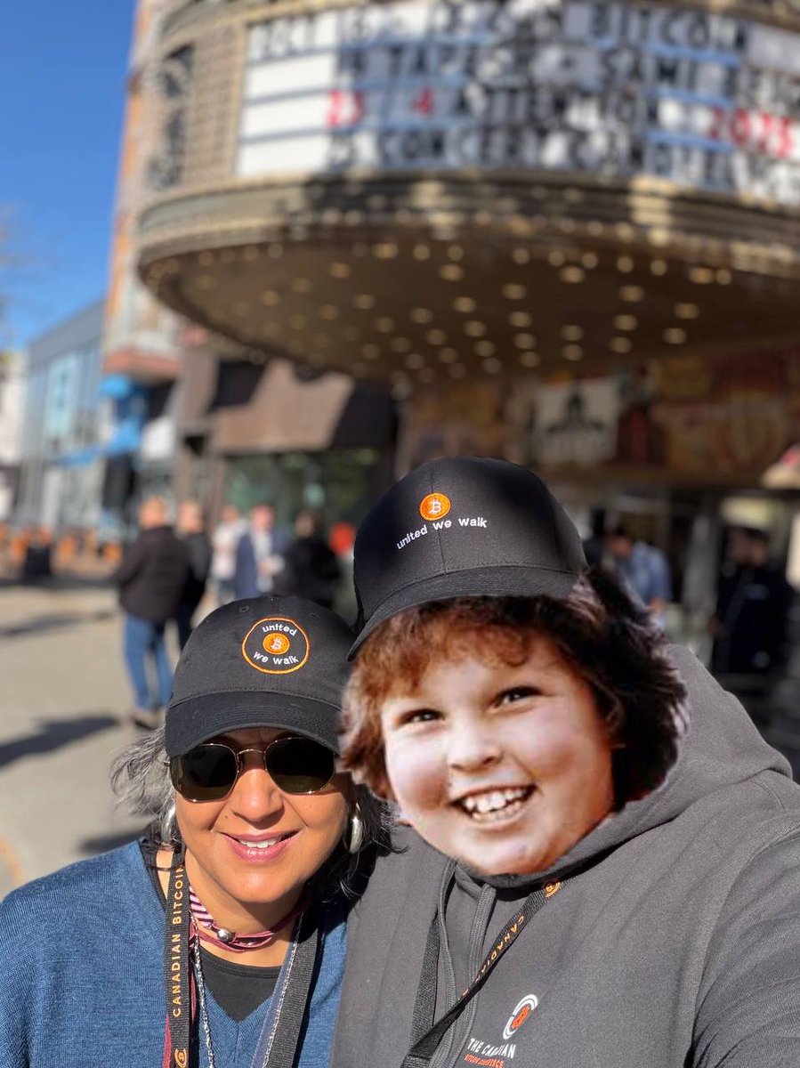 John is shy.....<a href="/ProofofInk/">Proof of Ink, BTC Designs</a> was instrumental in the launch of my debut merchandise here at <a href="/CdnBitcoinConf/">Canadian Bitcoin Conference 2025</a> 
Such an incredible experience to meet and hang out, after months of virtual team work. ❤️