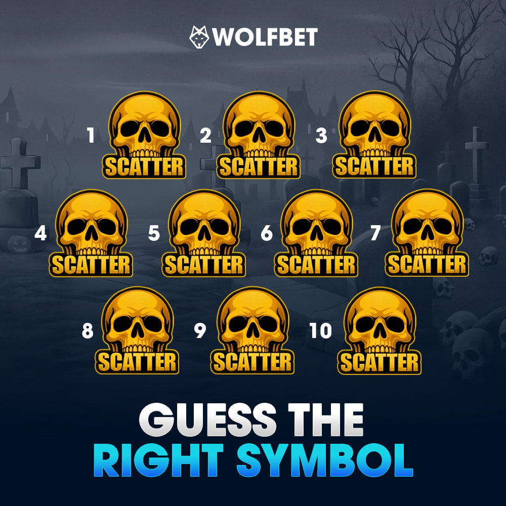 One of the 💀 scatters is hiding a bonus code 🎁

Guess the right one + drop your username for a chance to win 💸

❤️ &amp; 🔁