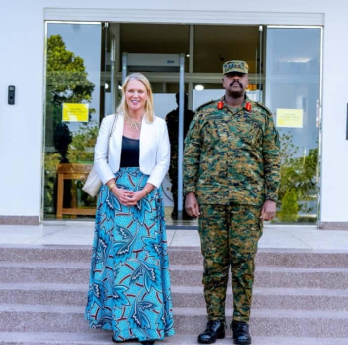 swiftpub's tweet image. Gen @mkainerugaba has this afternoob hosted UK’s Lisa Chesney at SFC HQ. Talks focus on counter-terrorism, the Invictus Games, and stronger bilateral defense cooperation.