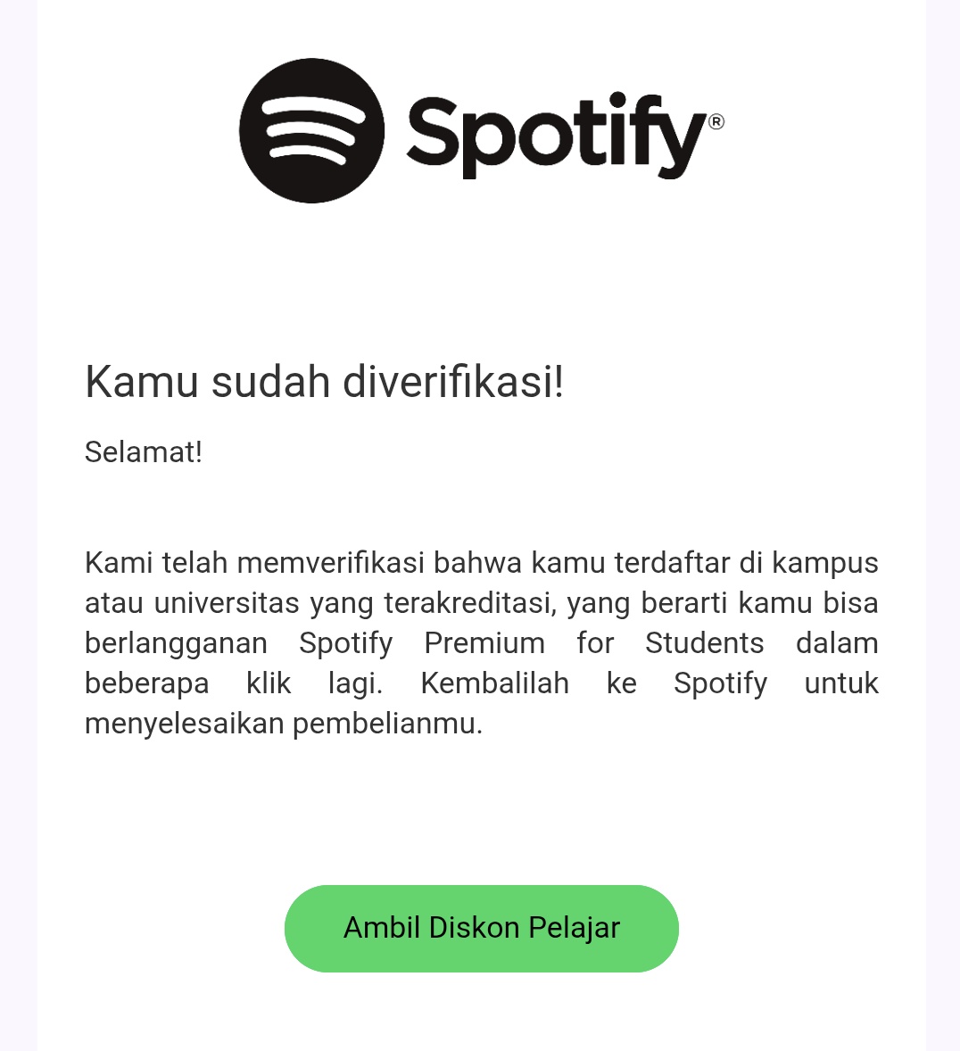 4wthside's tweet photo. @reveusodeux @casieisac @al0edoe bisa ke web ini yaa, trus klik get premium abistu ntr suruh isi data diri kaya difoto (buat email nya isi pake email student ya), trus ikutin aja nnti bakal diarahin dan dapet email kaya yang dibawah pencet 'ambil diskon pelajar' https://t.co/HTmQPySy3h