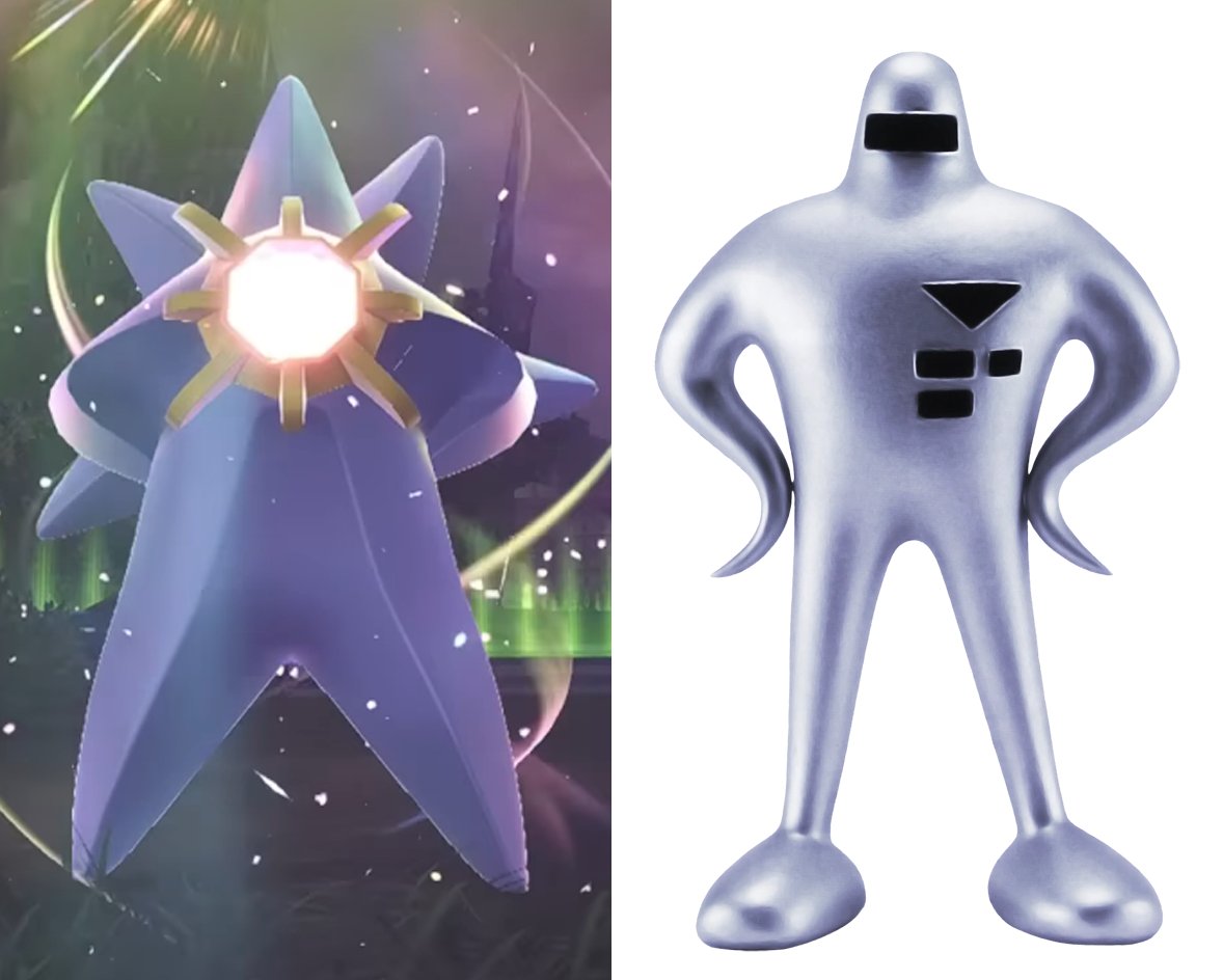 Starmie, Starman, I don't think it is a coincidence