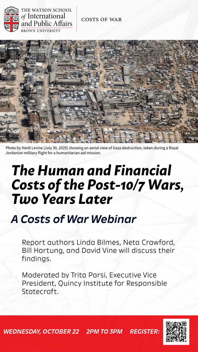 The Costs of War Project tweet media