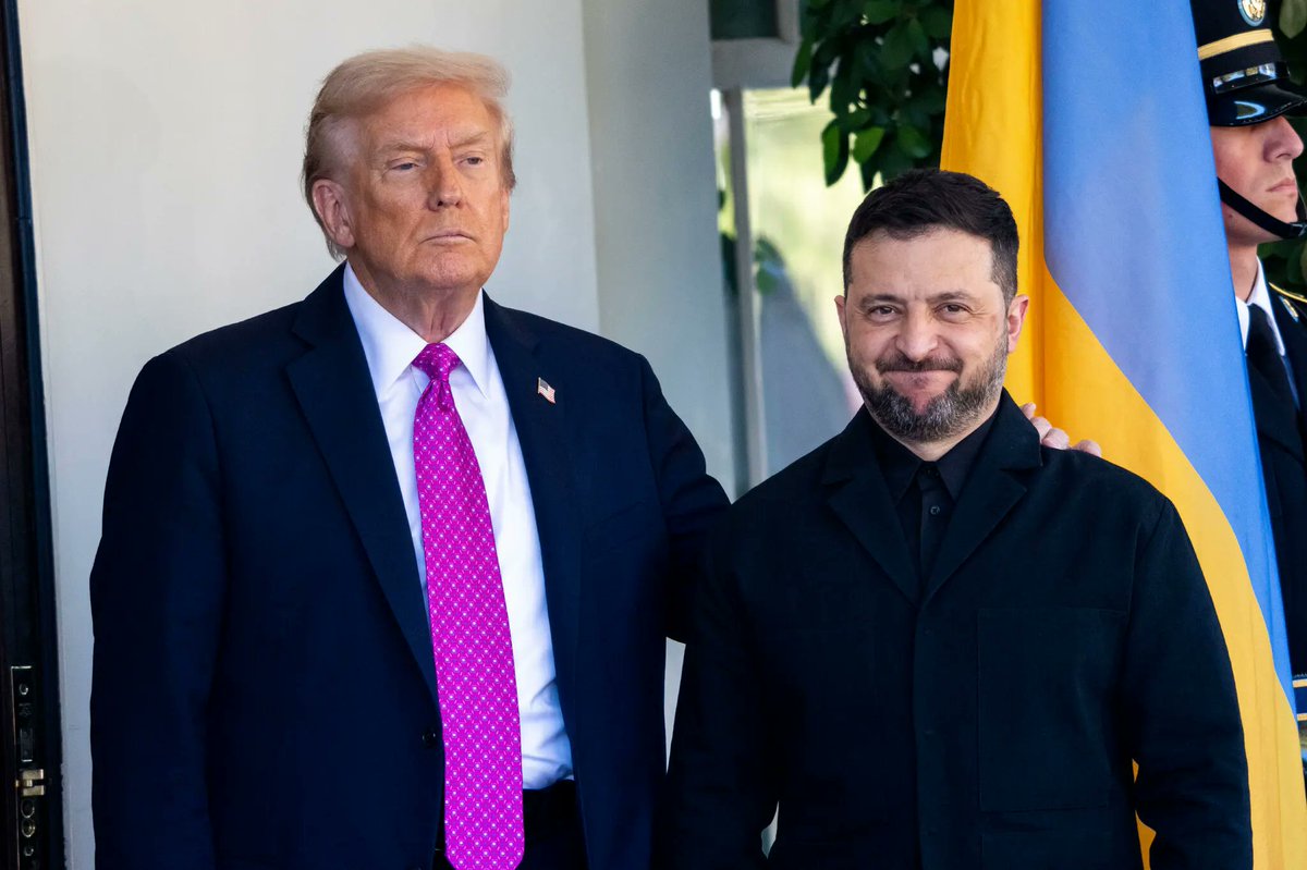 One week ago, Trump had had enough of Putin and talked about Tomahawks for #Ukraine.

Yesterday, Trump talked to Putin. And, as with every time he talks to Putin, he backed down from taking any actions against #Russia.

Putin sees weakness and will continue to play Trump.