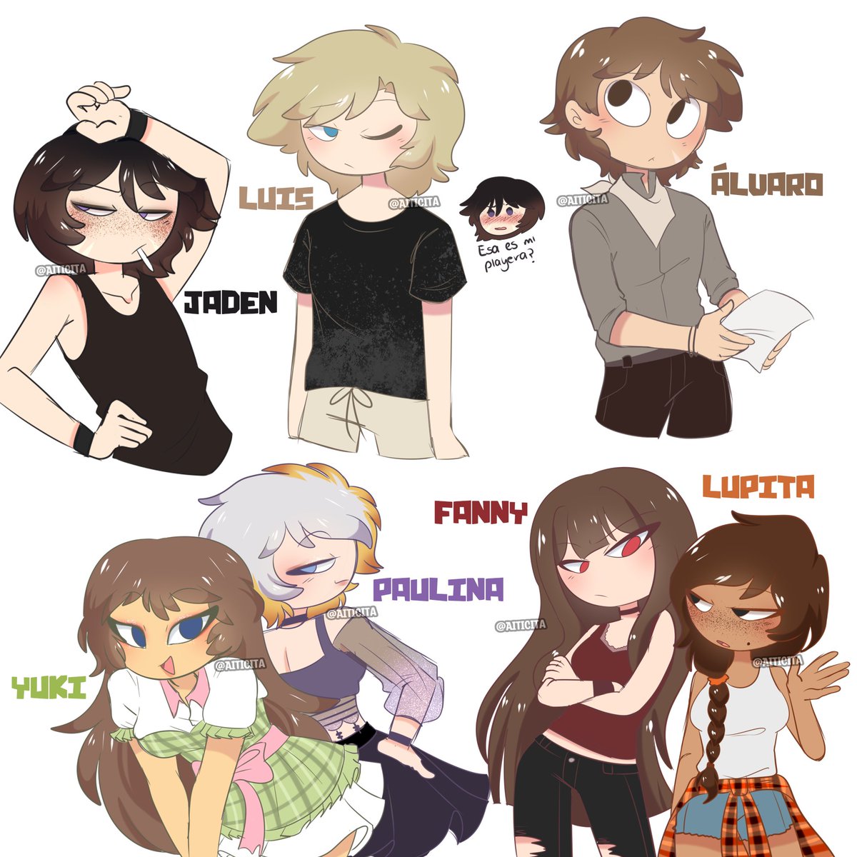 Aiticita's tweet image. Unos bocetitos rápidos mweheheh

#FHS #FNAFHS #HDFHS #HDFNAFHS #fhsgen2 #HijosDeFHS
