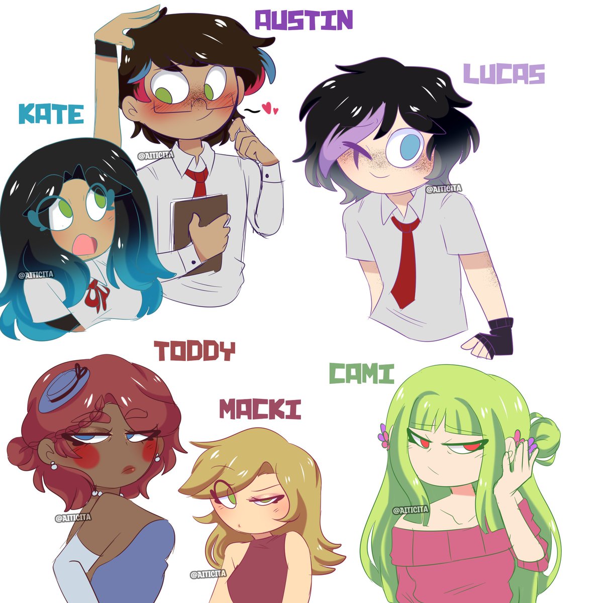 Aiticita's tweet image. Unos bocetitos rápidos mweheheh

#FHS #FNAFHS #HDFHS #HDFNAFHS #fhsgen2 #HijosDeFHS