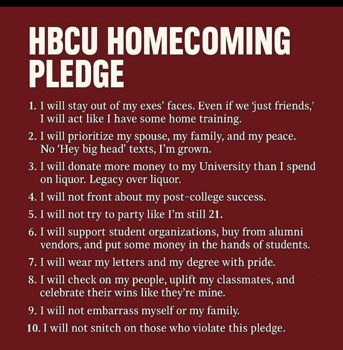 Someone needs a reminder 😊⬇️ #HBCU #HBCUlove