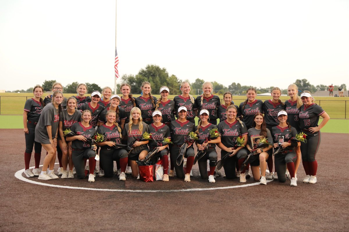 Thank you Tuttle softball for the past 6 years! #14 out 🫶