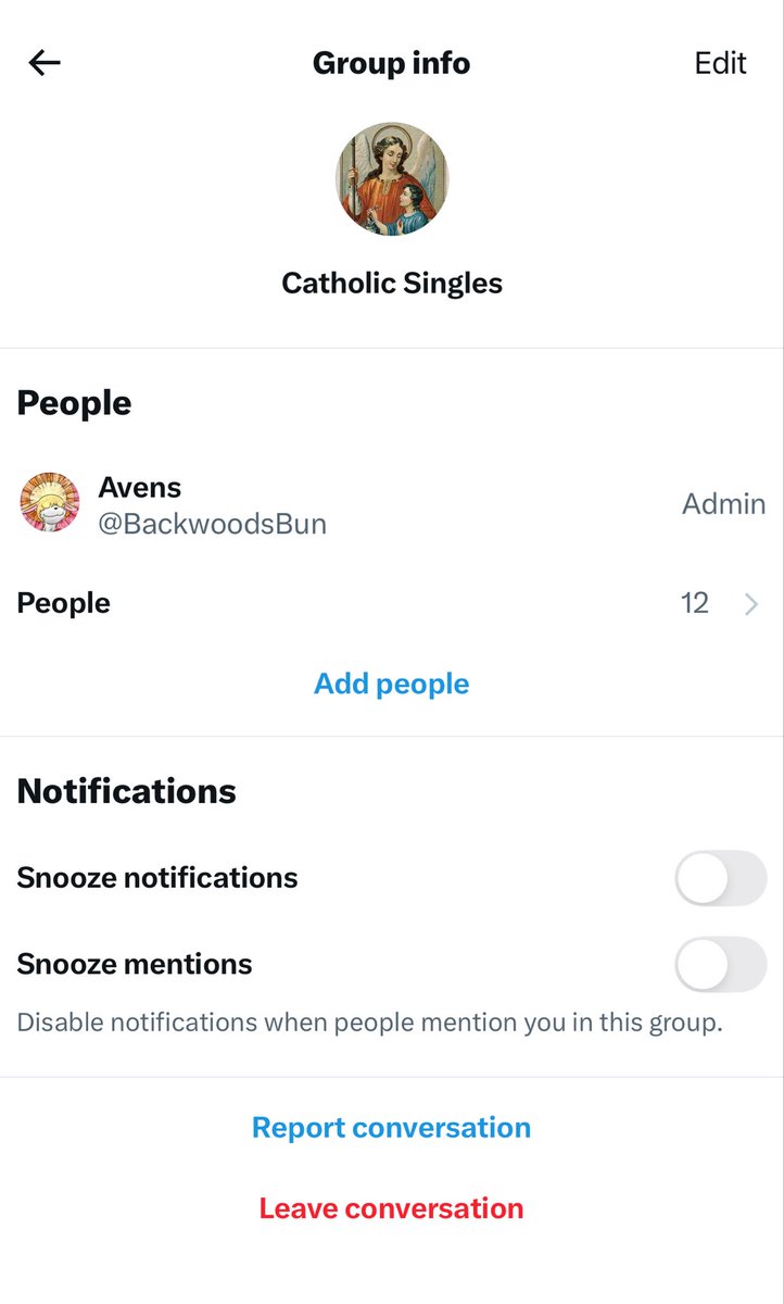 BackwoodsBun's tweet image. Finally got around to starting that Catholic Singles group chat. It’s small, but the bigger it grows the better it’ll help people connect.
If anymore single Catholics out there want in, let me know!