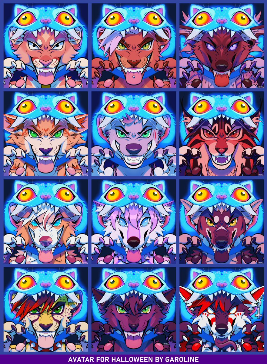 I've finished the first batch of avatars! There's still time if you want to commission one
Thanks for the opportunity, it helps me a lot and I enjoy seeing them in use 🥰