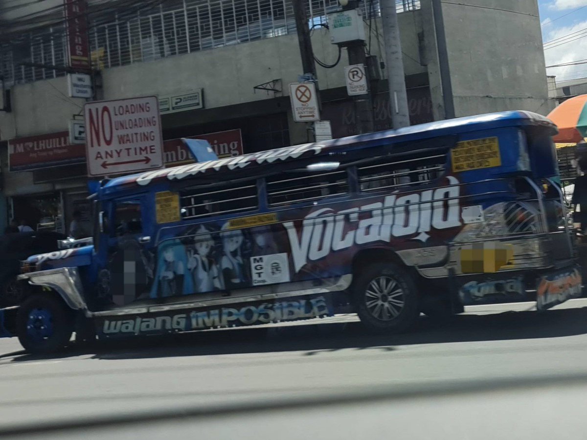 Good Morning, Filipino Hatsune Miku Jeep.