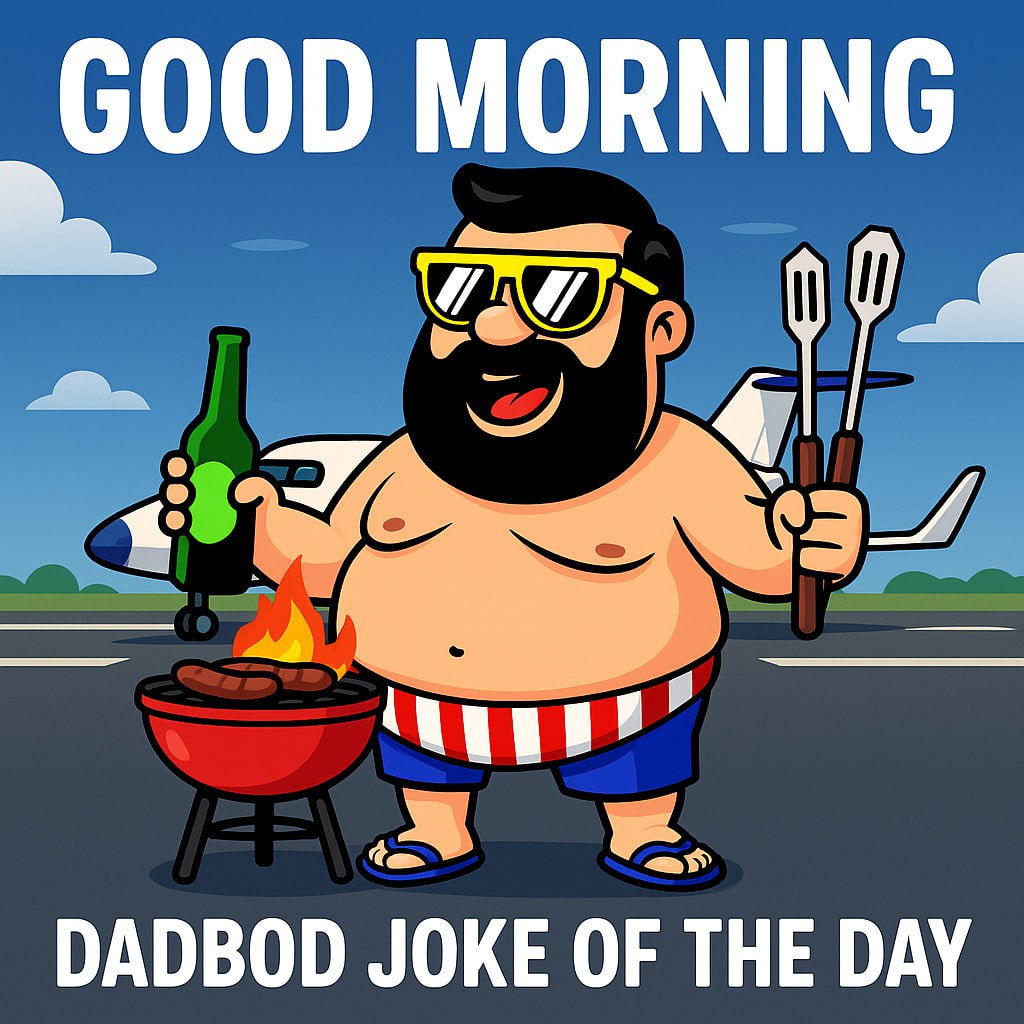 90% of bald people still own a comb.

They just can't part with it.

CA-0xAdC149Be9dA5c57d206aCd31e55eD7C9E4004050

$DADBOD #ETH #Dadlife #Dadjokes #memecoins