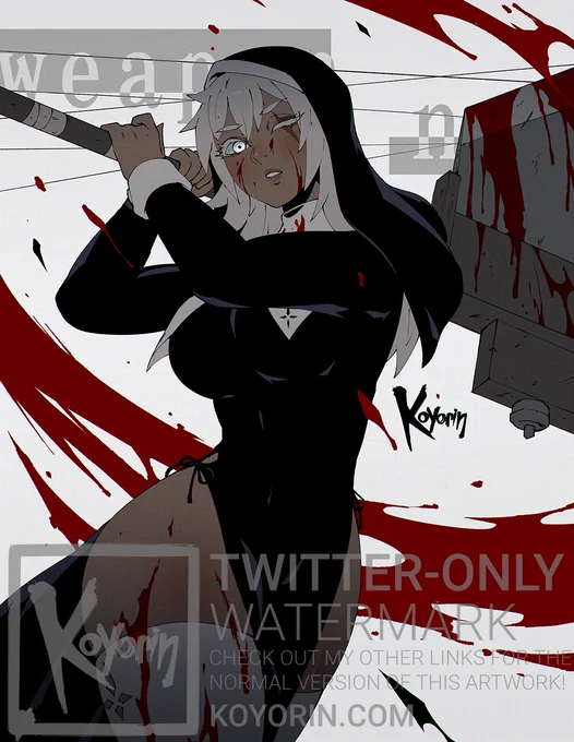 weapon nun // axe