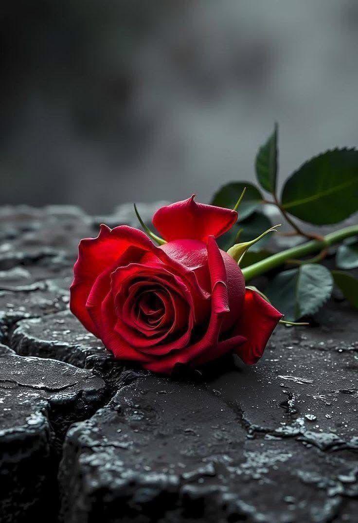 _Sim_Rama_'s tweet photo. The Rose &amp; Her Rock https://t.co/VD1L7uAy5J