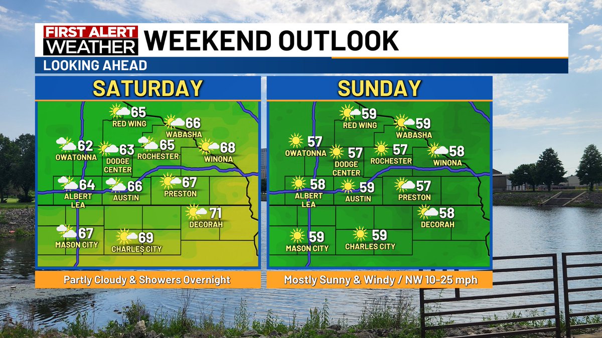 Who's ready for the beautiful fall weather this weekend?! 🙋