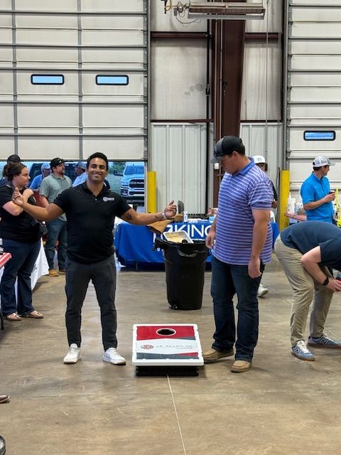 TeamSurfco's tweet photo. Great food, friendly competition, and even better company! 🌶️🏆 Yesterday’s Chili Cookout and Baggo Tournament were a huge success. We’re proud to have sponsored such a fun event — Thanks to everyone who joined in and made it a day to remember! #NorthwestArkansas #ABCARKANSAS https://t.co/vbBOj2gQBQ