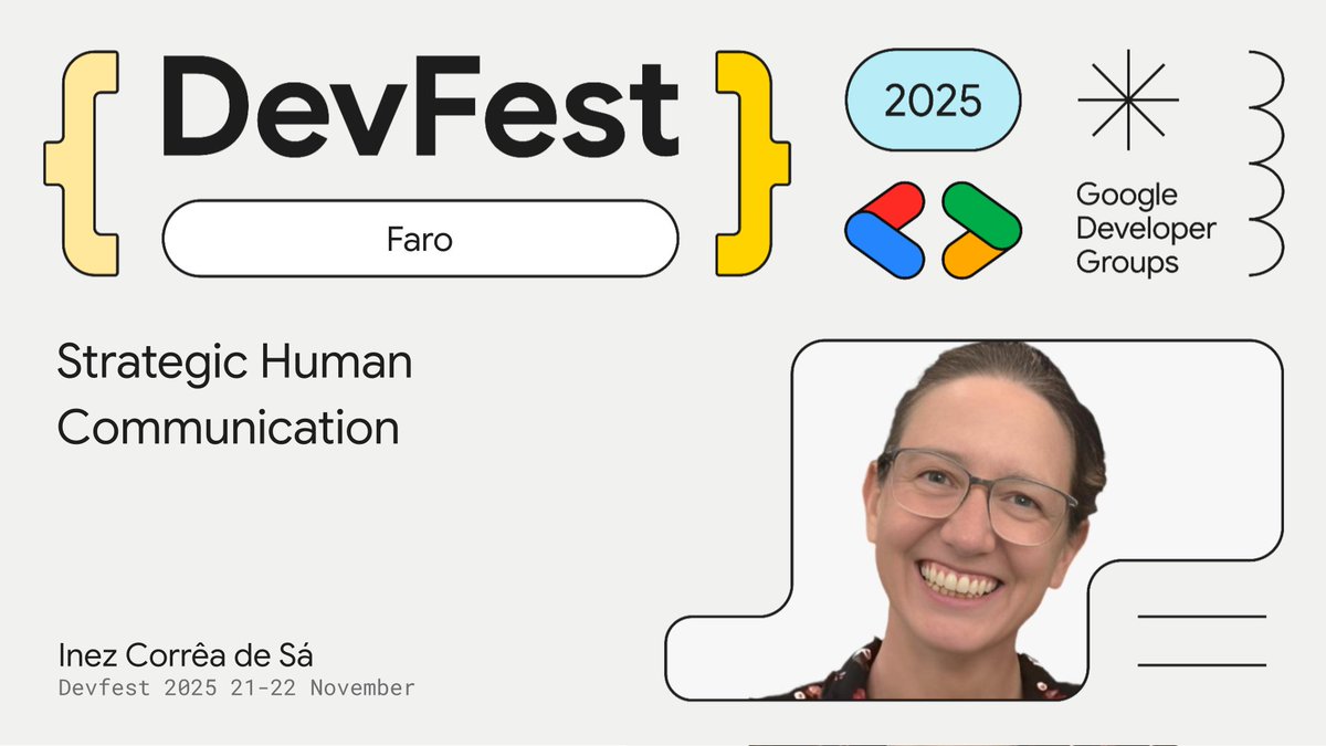 GDG Faro tweet media