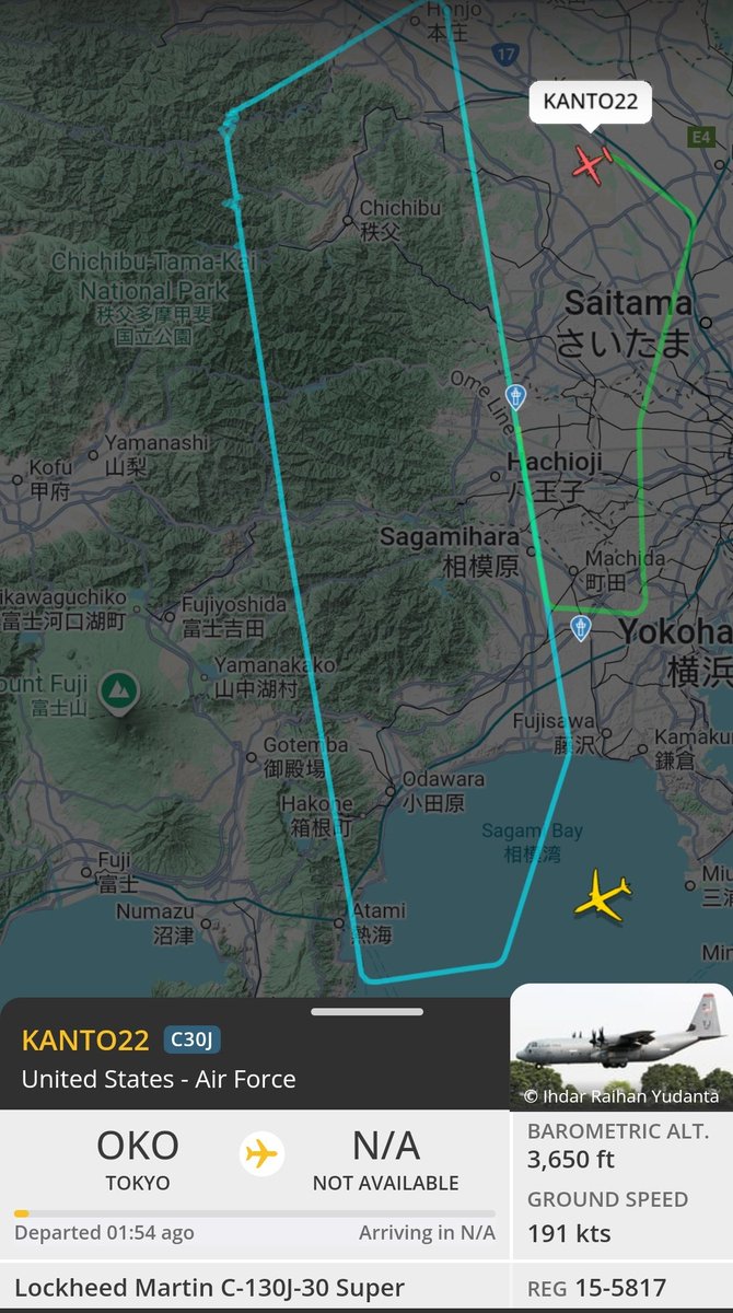 Jpnseatakeshima's tweet image. U.S. military personnel and civilian employees at Yokota Air Base in Japan
fly around in sightseeing Cessnas starting at 6 a.m., enjoying flights over the city center.
(The previous day, C-130s flew until late at night.)
＠YokotaAirBase
#Yokota
#YokotaAB
#racism