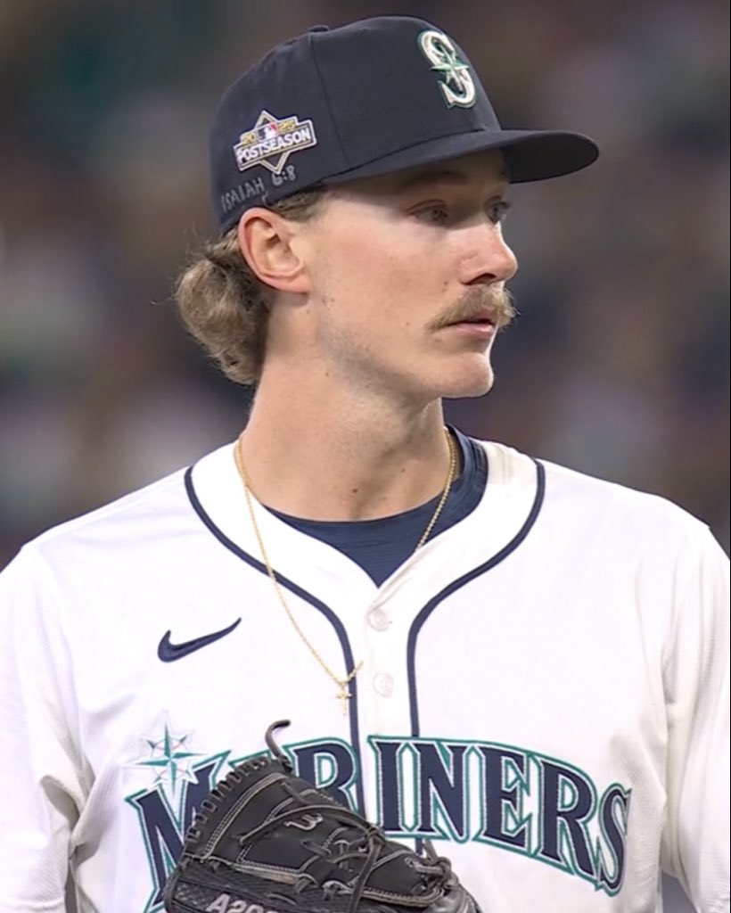 Michael Bier (@michaeljbier) on Twitter photo Bryce Miller has Isaiah 6:8 inscribed on his hat.
Then I heard the Lord asking, "Whom should I send as a messenger to this people? Who will go for us?" I said, "Here I am. Send me." Bryce Miller has Isaiah 6:8 inscribed on his hat.
Then I heard the Lord asking, "Whom should I send as a messenger to this people? Who will go for us?" I said, "Here I am. Send me."