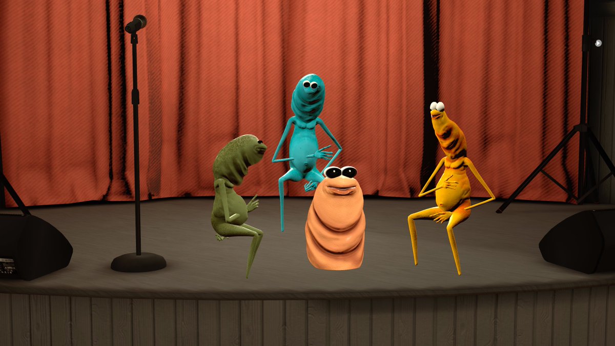 "It's nice to take it easy every once in awhile."

This too could be you too!!Avatar available in VRChat Market!  #VRChat 🪱🪱🪱