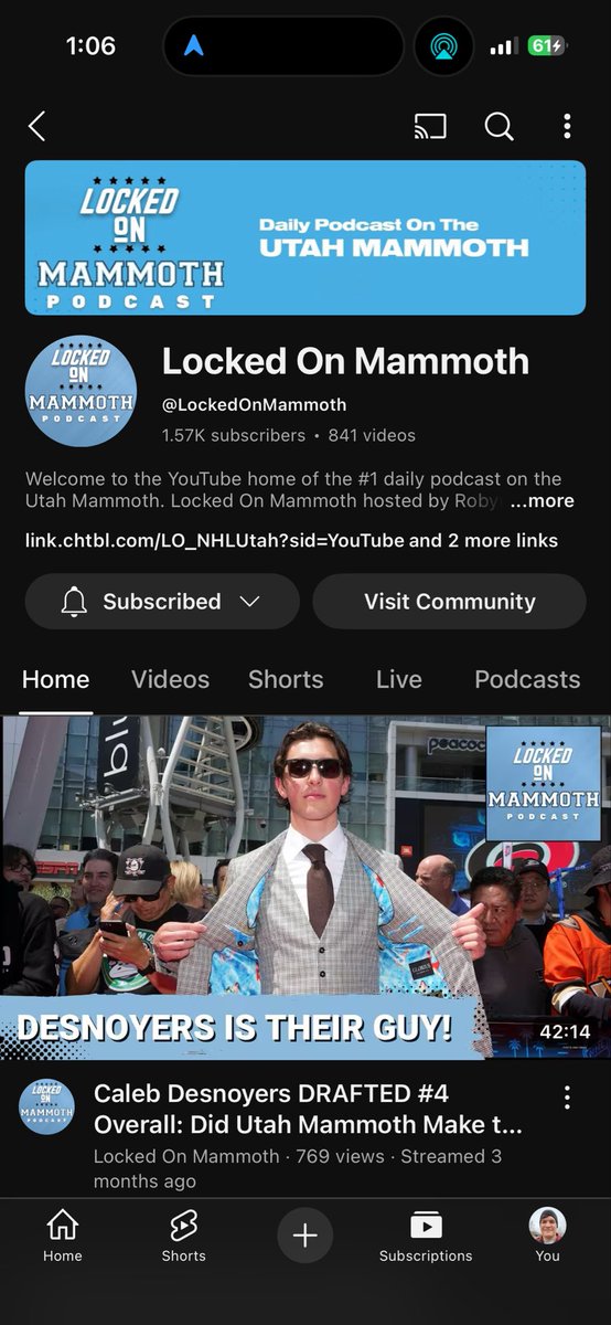 jammclark's tweet photo. @LockedOnMammoth I can’t figure out how to show my handle but it’s 1527clarkj https://t.co/Xz8PfcaC0G