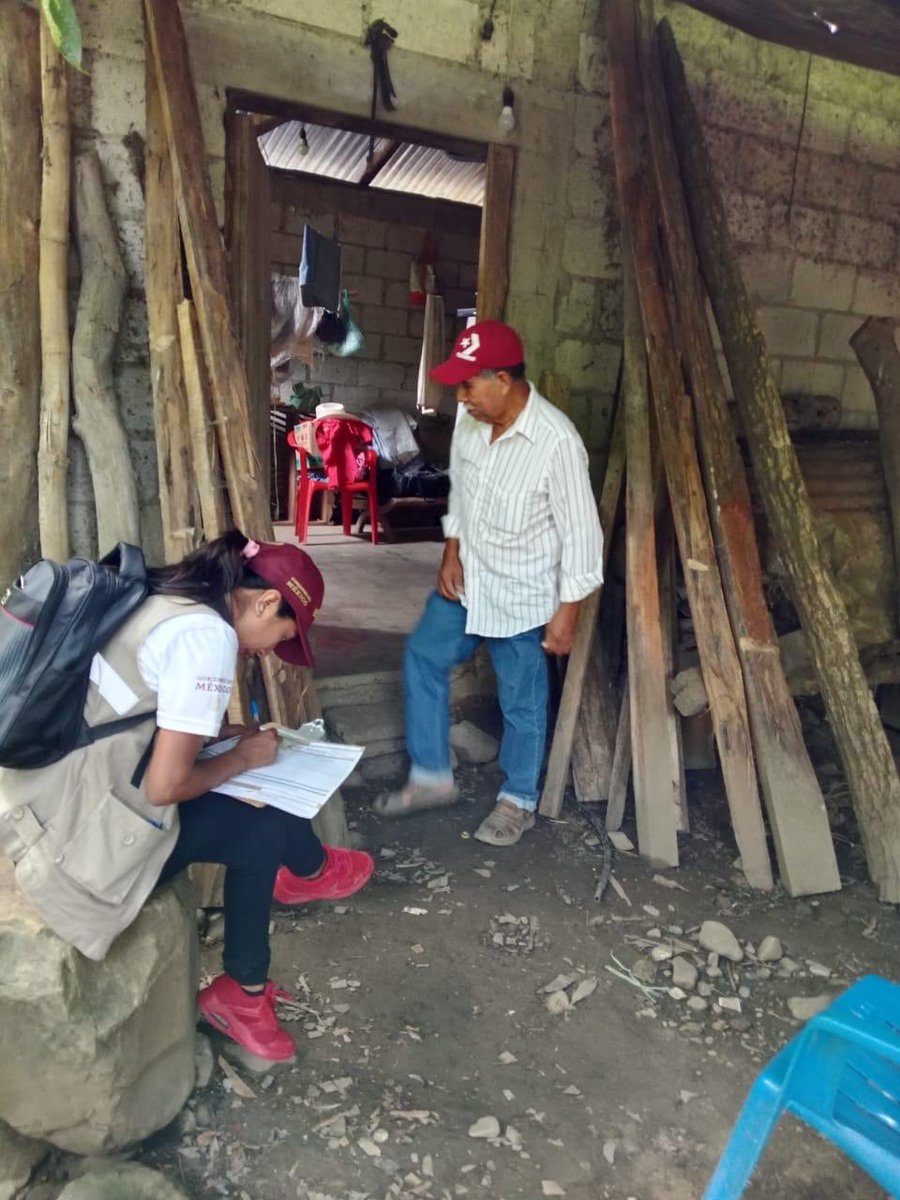 Gracias a la brigada de #BajaCalifornia por su amor y compromiso en #Papantla, #Veracruz, al levantar el #CensoBienestar.

#HumanismoMexicano
#PrimeroLosPobres