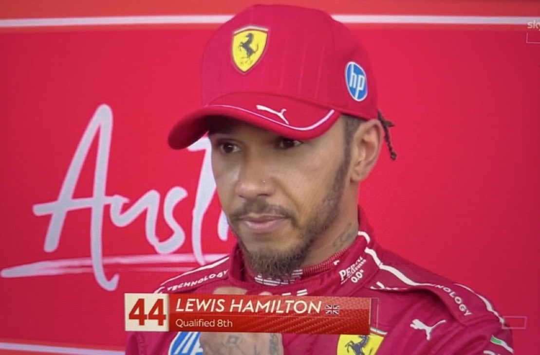 fiagirly's tweet photo. #USGP 🇺🇸 | Lewis Hamilton post sprint qualifying: “That was definitely not the pace we were expecting.”

“I really don't [have any idea where pace went]. It was looking good in practice and Q1 was looking pretty decent also, and then it just started to fall away from us. The car is very, very tough to drive so yeah, it just fell away from us. I mean, eight (8) tenths.. that’s a mountain to climb.”