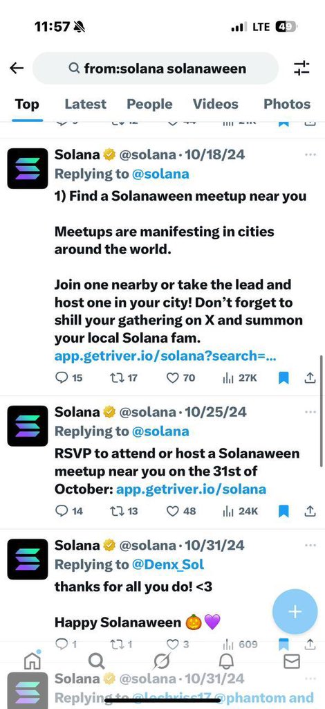 Onchain_hoe's tweet image. yooo toly

when solanaween

crazy front run !!

halloween on it’s way BID solanaween, for the past 5 years solana has consistently said solanaween over 15 times in a year 

ca 5dQ8skR4hTehmETkG3QoQAPoaByam4UEbCKzPjTYZcEA