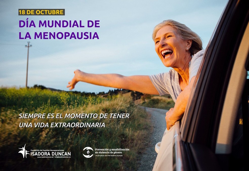 18 de octubre - Día mundial de la Menopausia 

🌻 Siempre es el momento de tener una vida extraordinaria 

🔗 prevencionviolencia.org

#prevencionviolencia #mujeres #menopausia #diadelamenopausia