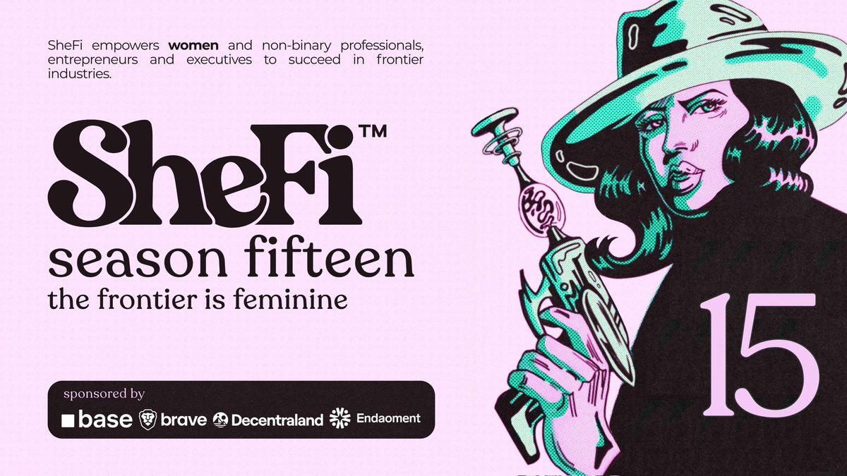 Joining the <a href="/shefiorg/">shefi.eth (💫,💫)</a> family for Season 15! Can't wait to grow, learn, and contribute to a community where the future of finance is feminine. Here's to breaking barriers and creating a new future in web3! Hello, SheFi Summer!