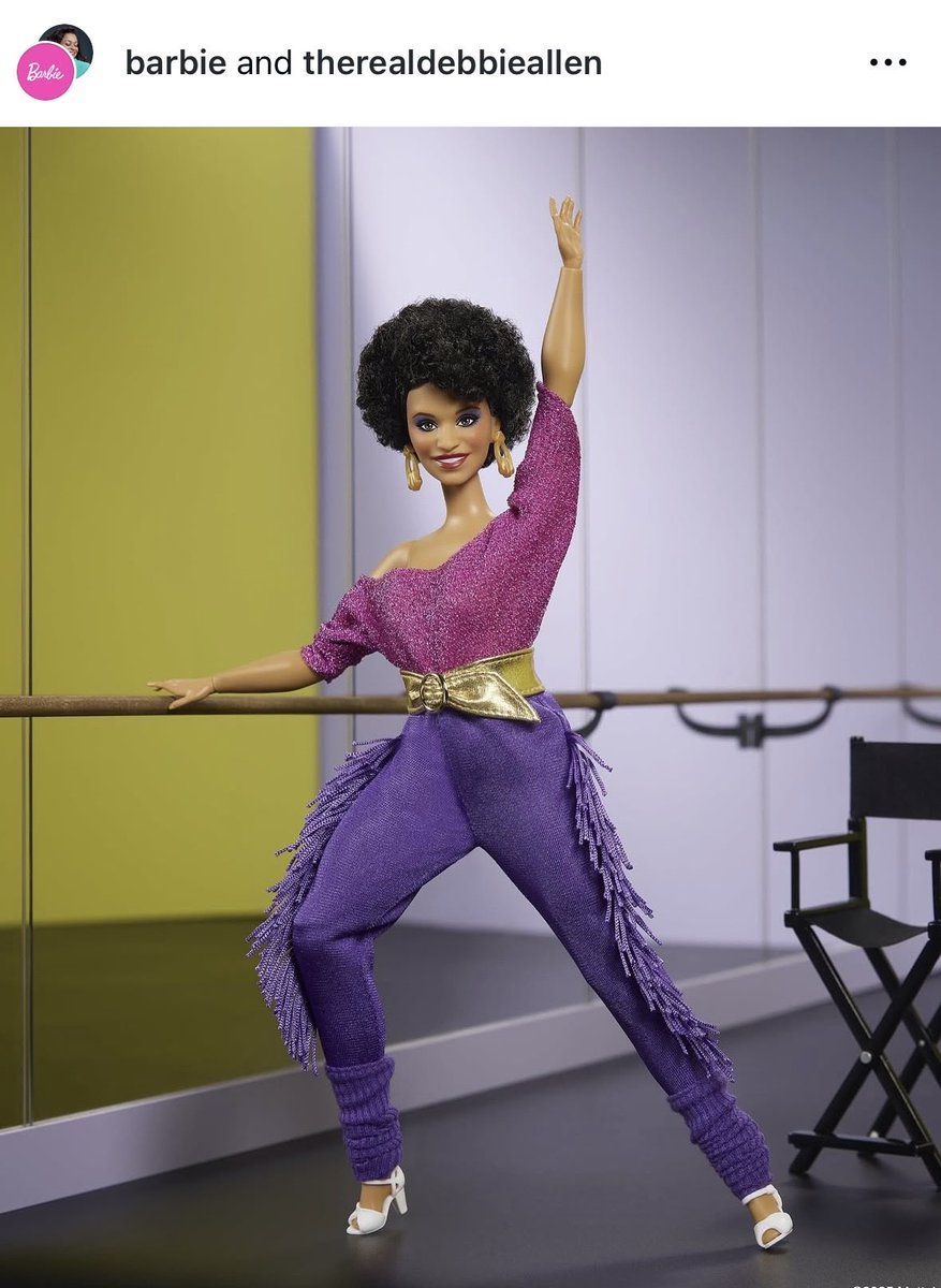 They throw around the term “mother” a lot, but Debbie Allen is and will always be your favorite’s favorite. How exciting, she’s gotten her own Barbie. 🩷✨