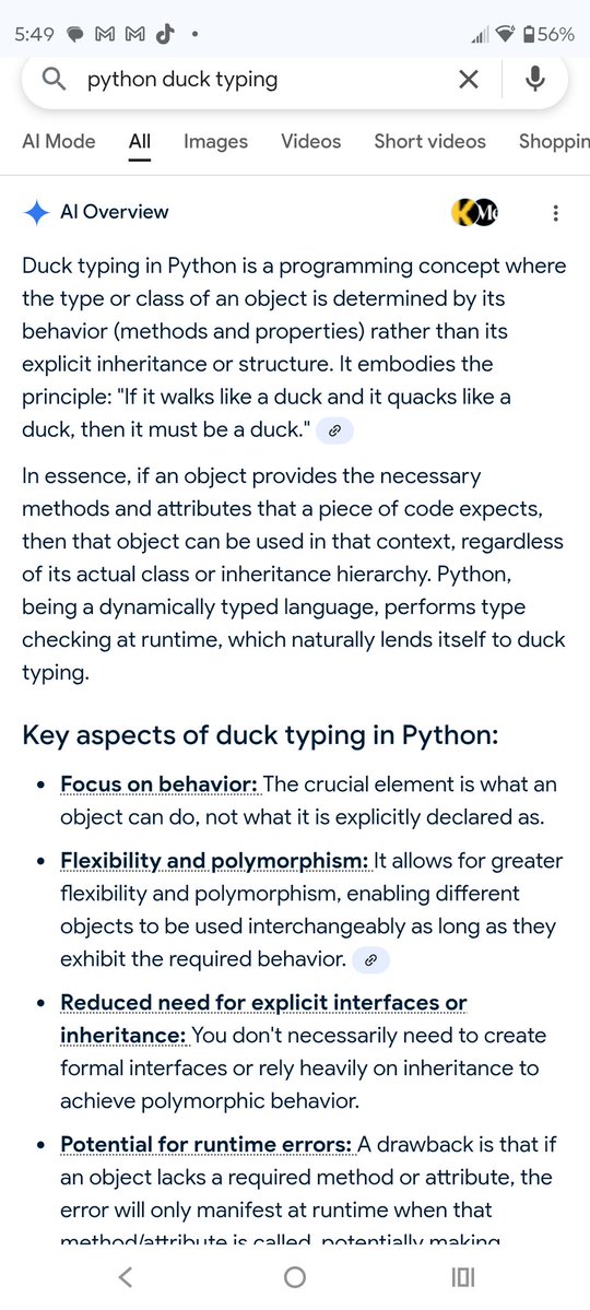 Zero_Greene's tweet image. Python: duck typing. Method names 
....
#pythoncoding
#pythoncoders