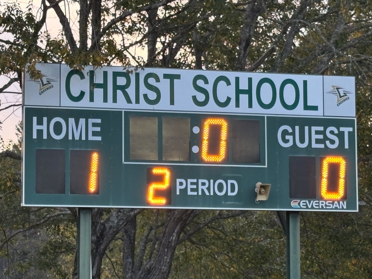 Final score in the NCISAA 4-A soccer quarterfinals: Greenies 1, Durham Academy 0.
