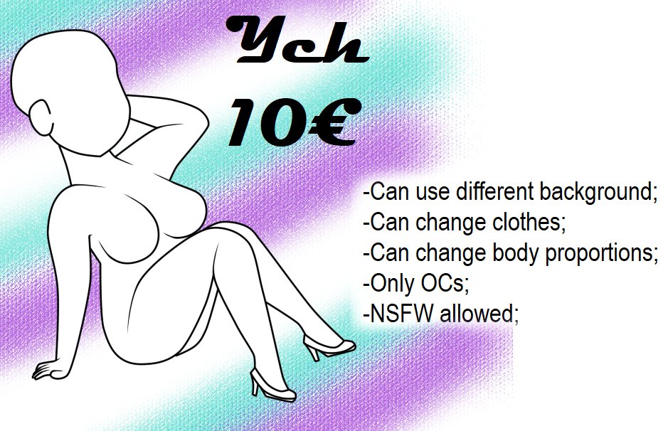 I have not been very active here, as I can't see 80% of the posts... You know where I am mostly active on, but I just logged in to make this post:

Doing an YCH (again)  

Message me if you are interested!