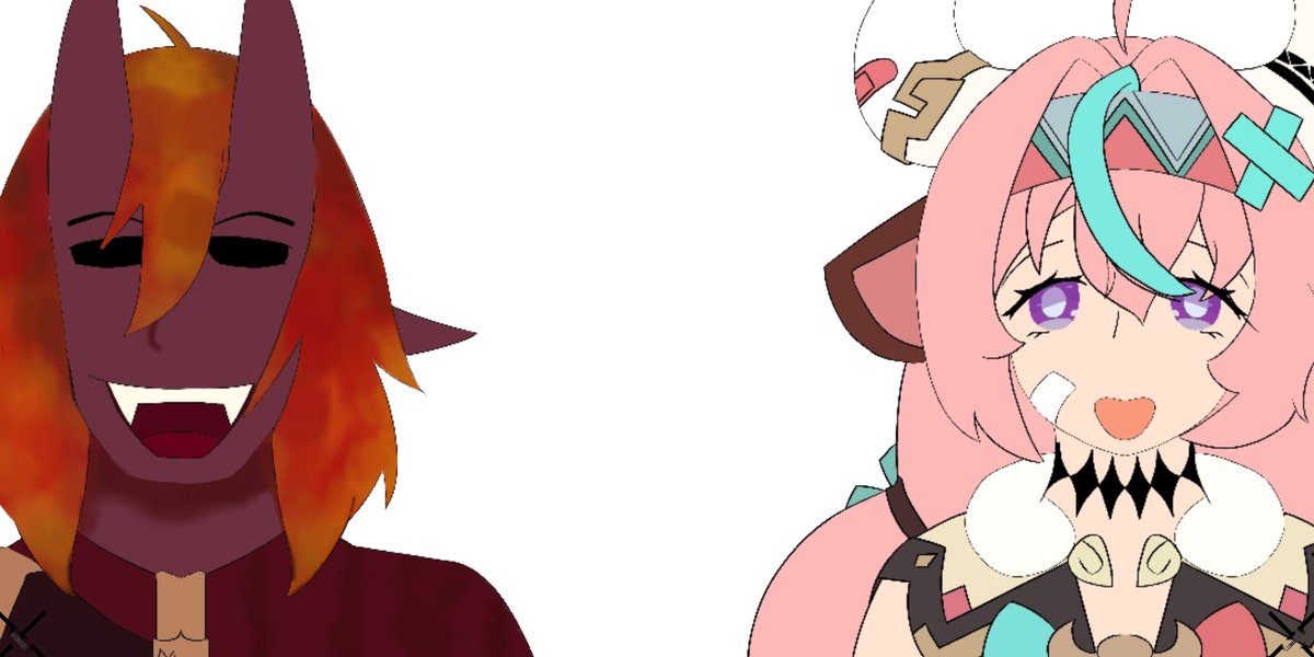 Ayer mientras me encontraba haciendo este dibujo, se me corrompió el archivo, lo único que me quedo fue esto 
(Por cierto, originalmente lo iba a publicar sin el otro personaje llamado Varesa)
#MinecraftSaga #MagmaBoiFanart