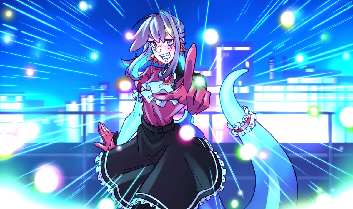 Its been a while since I posted here, I'll try to do it more often, btw here is a recent comm, I really enjoyed drawing this one!