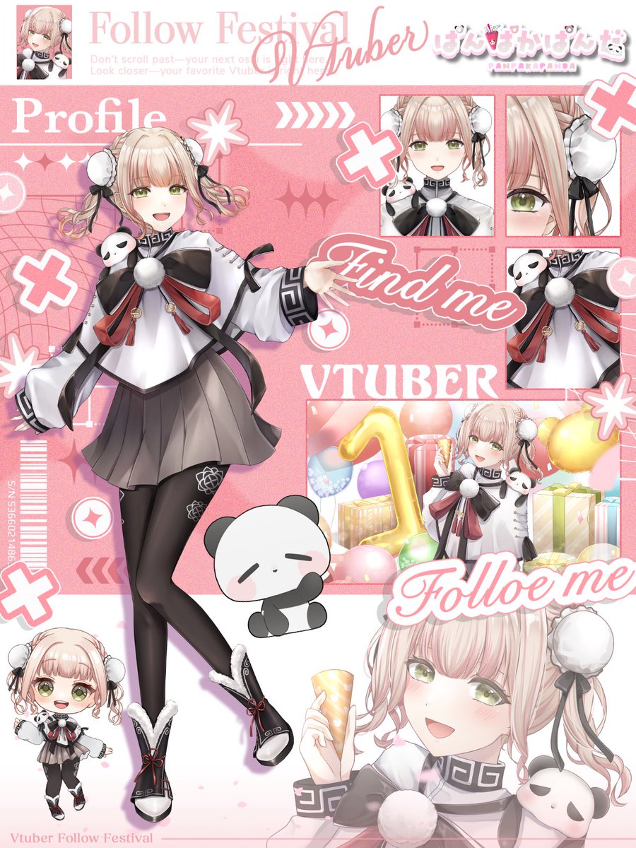 ぱんぱかぱんだ🎉🐼新米Vtuber (@panpakapanda39) / X