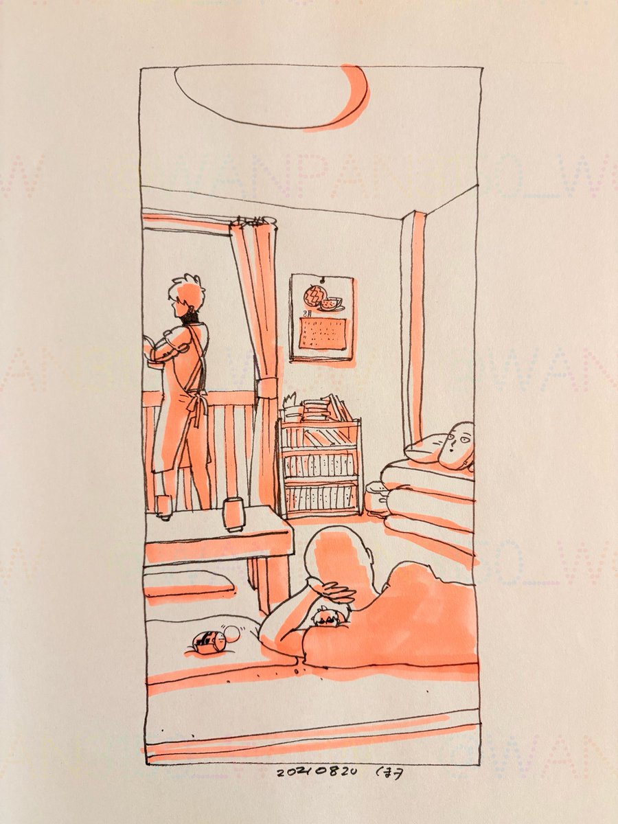 一撃手描き再掲6🆙 