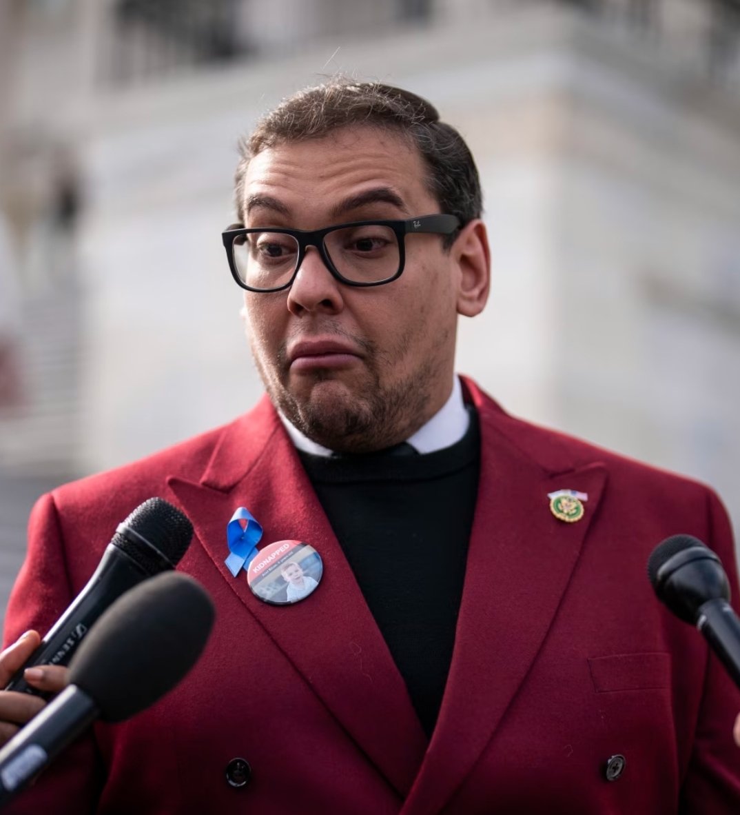 George Santos got nailed for wire fraud and identity theft.

Basically, he tricked campaign donors into giving cash, then swiped it for fancy clothes, vacations, and his own wallet—while faking reports to the FEC and stealing unemployment bucks during COVID.

And after pleading