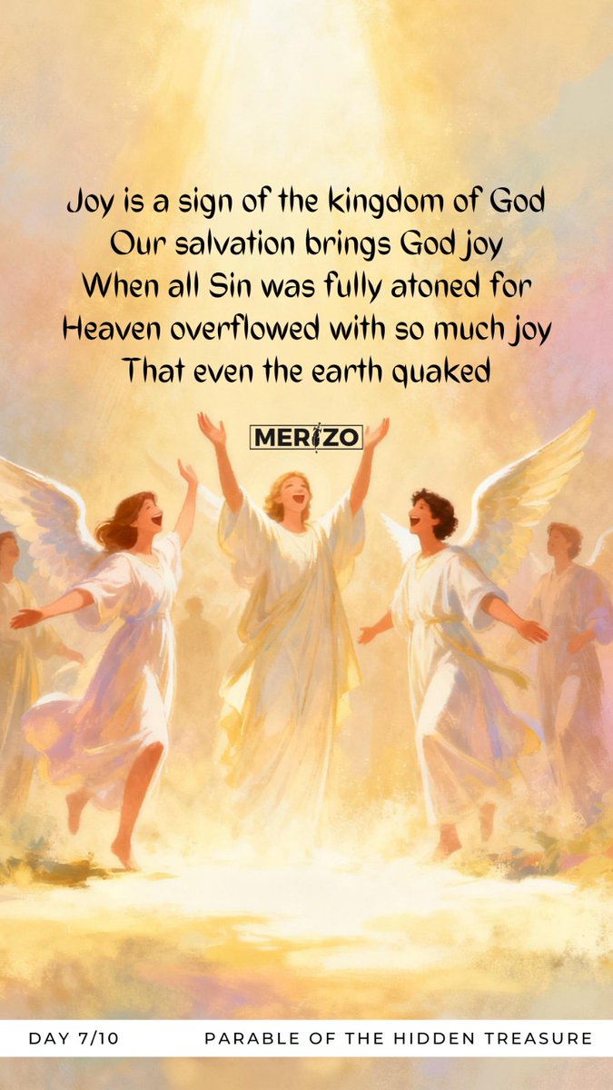 merizo_'s tweet photo. It is so beautiful to see that we bring joy to the Lord. God has always wanted humanity to be in fellowship with Him, that's the whole purpose of creation. To have us back from being buried in the dust is such a joy. When one soul is saved, there is so much joy in heaven. https://t.co/rqsByM3tDo