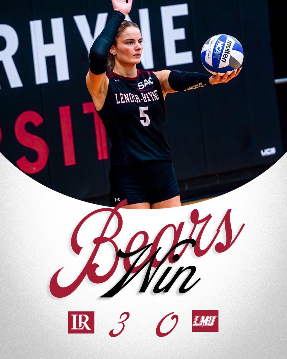 Another win for the Bears‼️

🐻🏐

#GOBEARS | #BetweenTheBricks
