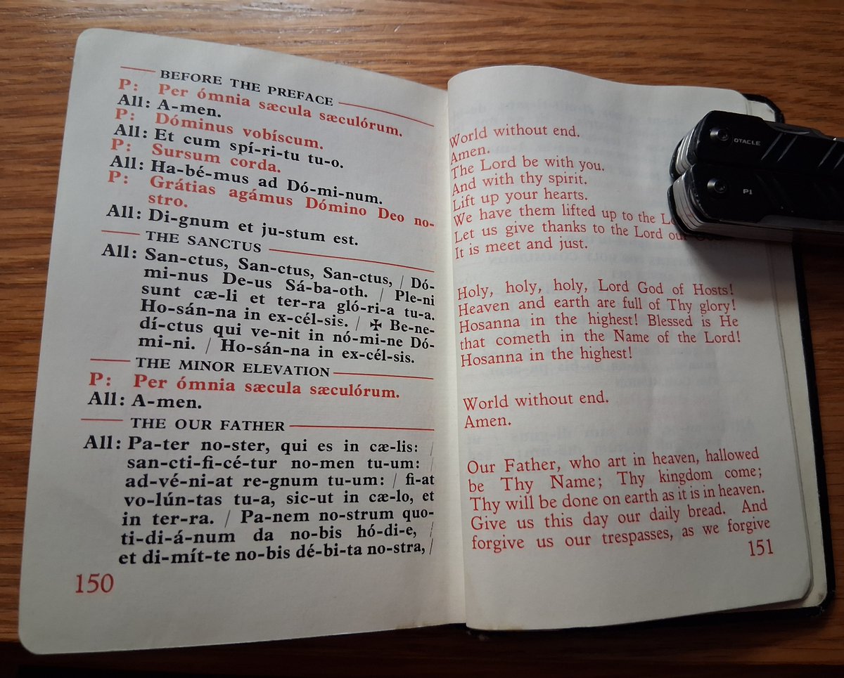 Someone left this in our vestibule. Marian Children's Missal: Dialogue Mass Edition by Sister Mary Theola, SSND, published by The Regina Press (New York) and printed by Henri Proost &amp; Co. (Turnhout, Belgium). I love the little readings for the Sundays and Holy Days of the Year.