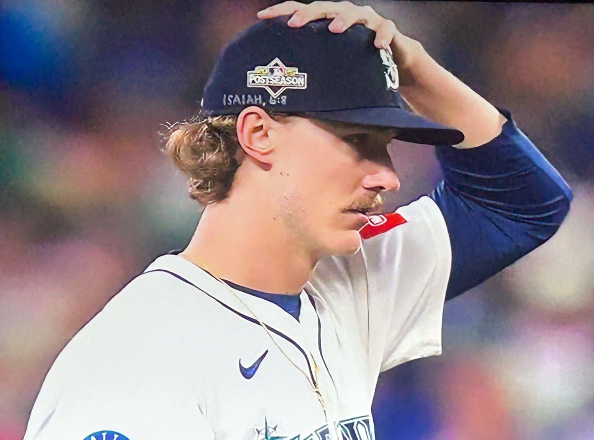 Jon Root (@jonnyroot_) on Twitter photo Seattle Mariners P Bryce Miller wrote Isaiah 6:8 on his hat for tonight’s Game 5 vs Toronto 👏
“And I heard the voice of the Lord saying, “Whom shall I send, and who will go for us?” Then I said, “Here I am! Send me.””
Isaiah 6:8
HT <a href="/BrockHuard/">Brock Huard</a> Seattle Mariners P Bryce Miller wrote Isaiah 6:8 on his hat for tonight’s Game 5 vs Toronto 👏
“And I heard the voice of the Lord saying, “Whom shall I send, and who will go for us?” Then I said, “Here I am! Send me.””
Isaiah 6:8
HT <a href="/BrockHuard/">Brock Huard</a>