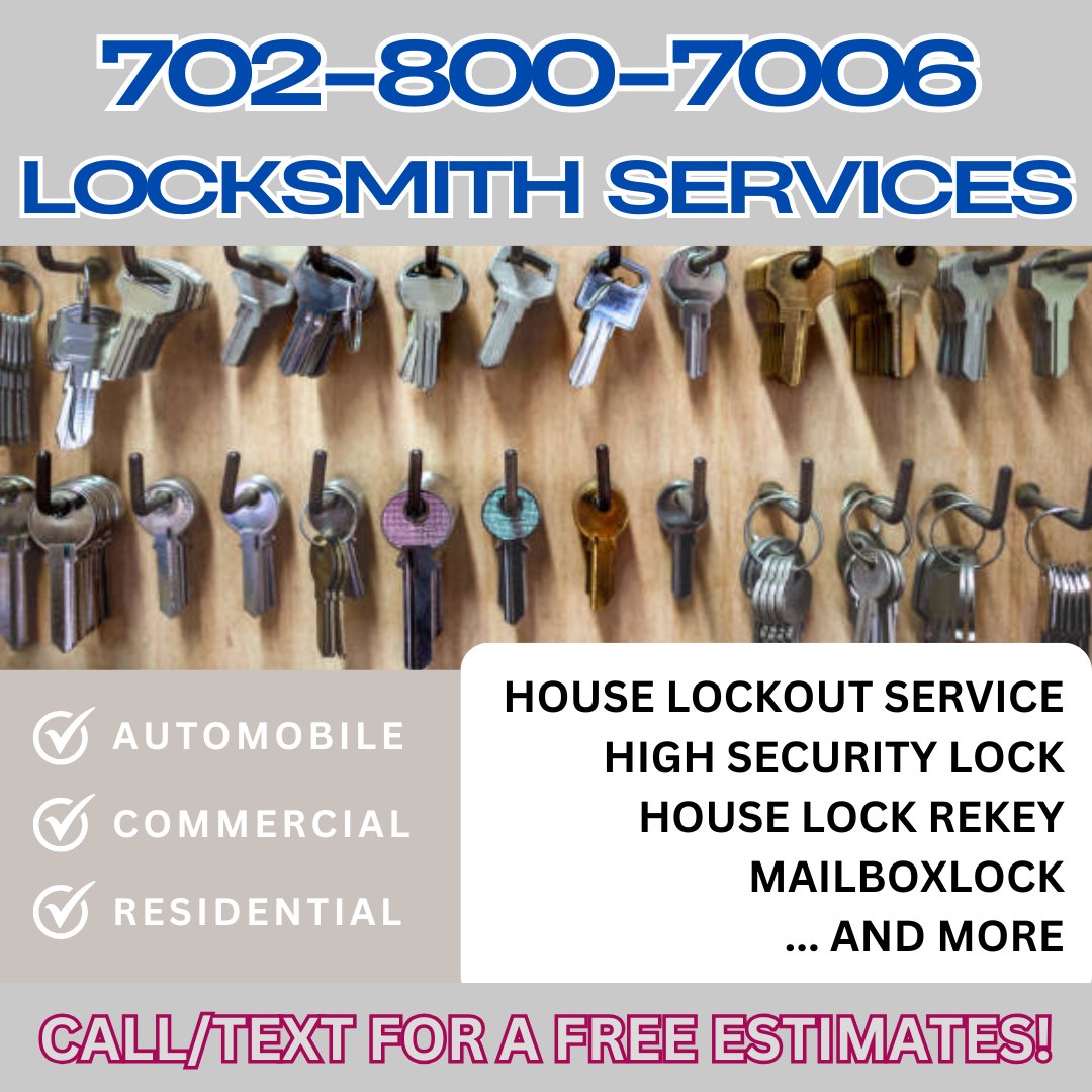 247ST_Locksmith's tweet image. From lockouts to rekeys, we do it all — and we’re always happy to help!
 24/7 Supertech Locksmith is just a call away whenever you need us.
📲 Reach out today and let us take care of your locksmith needs!

#SupertechLocksmith #AlwaysHereToHelp #LocksmithServices #24HourLocksmith