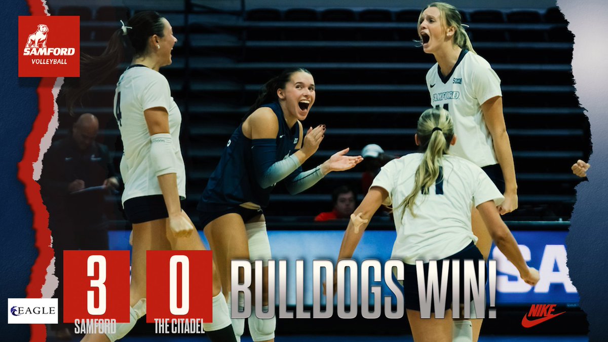 Samford Volleyball (@samfordvb) on Twitter photo 🗣️𝐁𝐔𝐋𝐋𝐃𝐎𝐆𝐒 𝐖𝐈𝐍🗣️
#BeABetterBulldog | #AllForSAMford 🗣️𝐁𝐔𝐋𝐋𝐃𝐎𝐆𝐒 𝐖𝐈𝐍🗣️
#BeABetterBulldog | #AllForSAMford