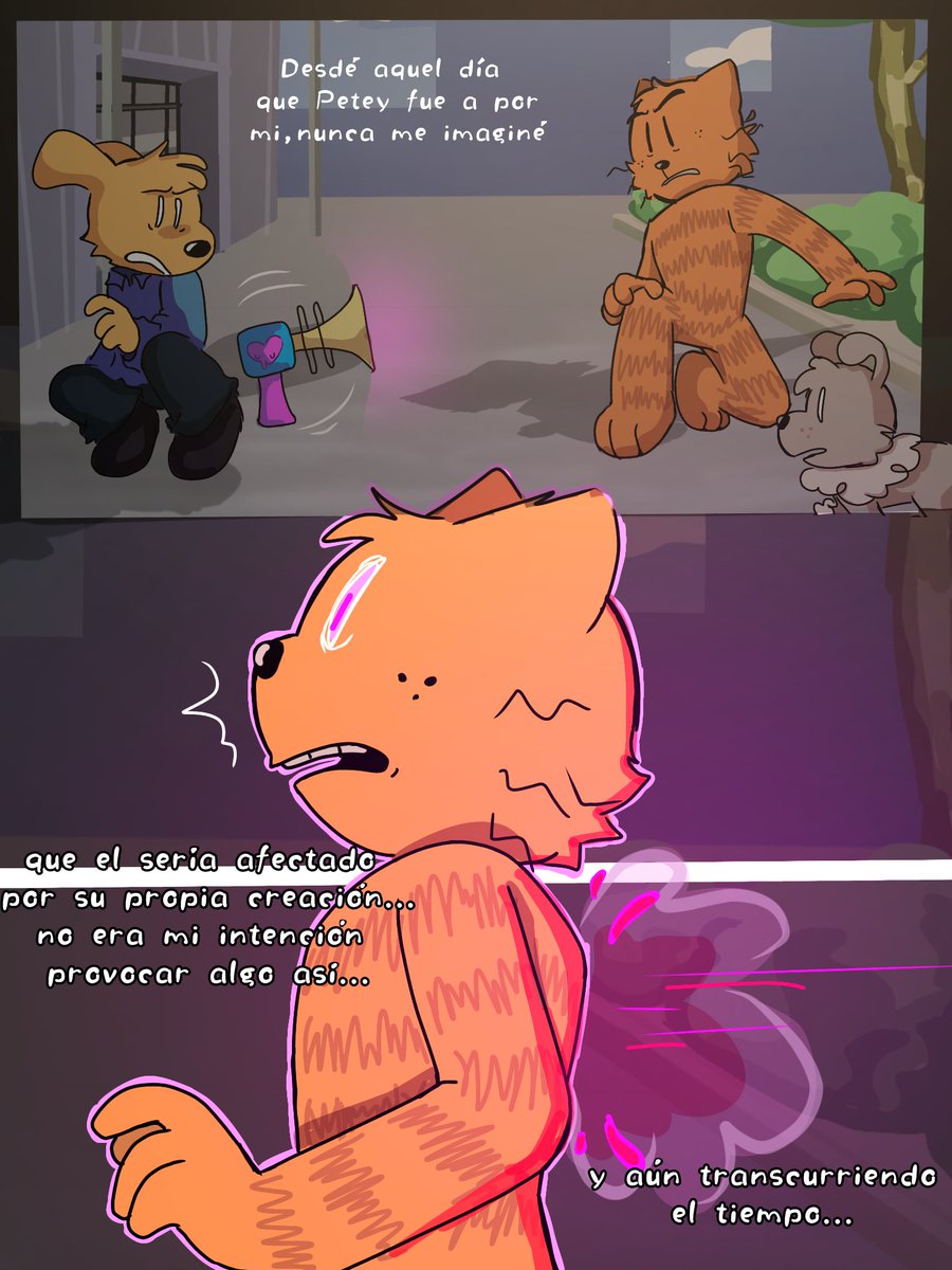 YEFFxLunee's tweet photo. MISIÓN CANINA 🚫⁉️ (un juntos para siempre) #detey #ComicArt #mini #dogmanxpetey   #AU #unirverso #alterno https://t.co/2sQctS7plJ